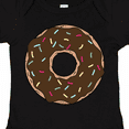 thumbnail image 4 of Inktastic Chocolate Donut, Doughnut, Glaze, Icing, Sprinkles Boys or Girls Baby Bodysuit, 4 of 5