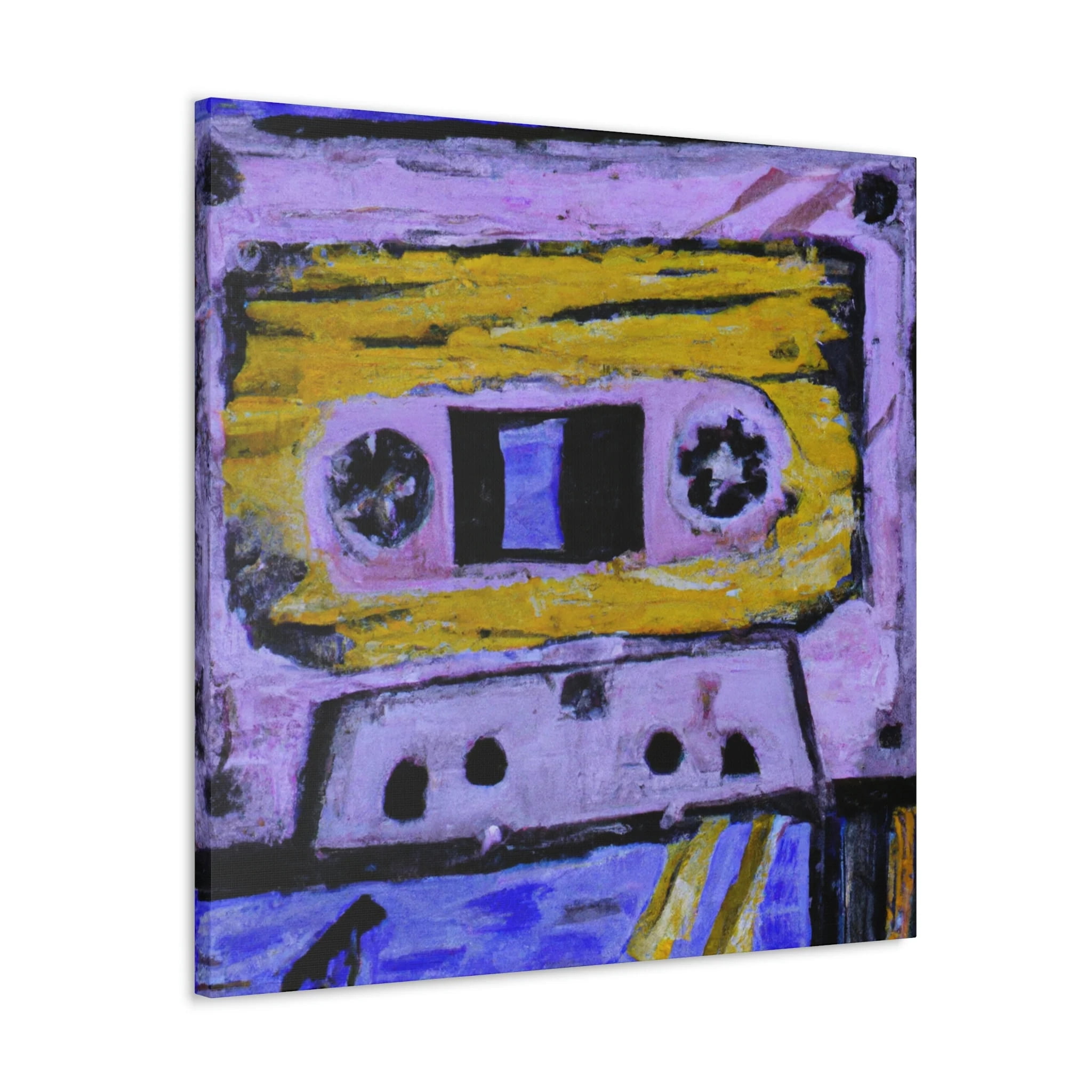Cassette Tape Reflection - Canvas