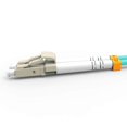 thumbnail image 3 of VANDESAIL Cable de Fibra Óptica 10G Gigabit Cables de Fibra Óptica con LC a LC Multimodo OM3 Duplex 50/125 OFNP (0.5M OM3-5Pack), 3 of 5