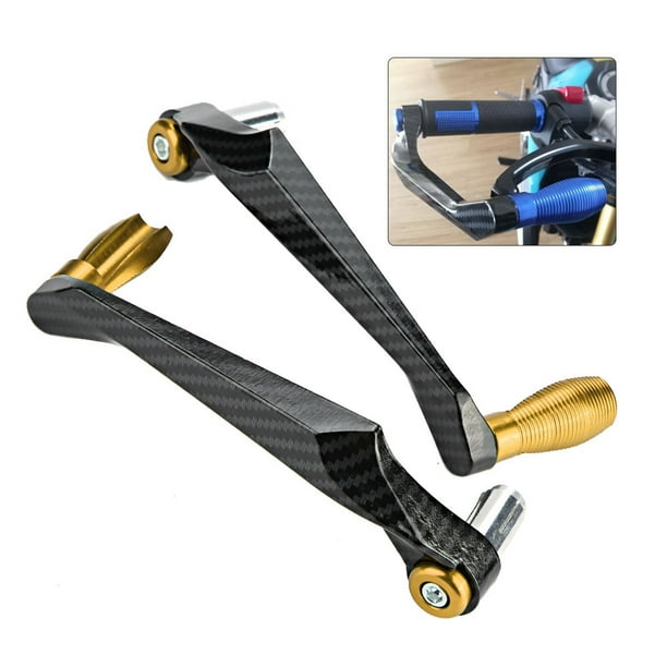 Protector de manillar, protector de manillar de motocicleta de aleación de aluminio universal de 7/8 pulgadas, protector de freno de motocicleta multifuncional