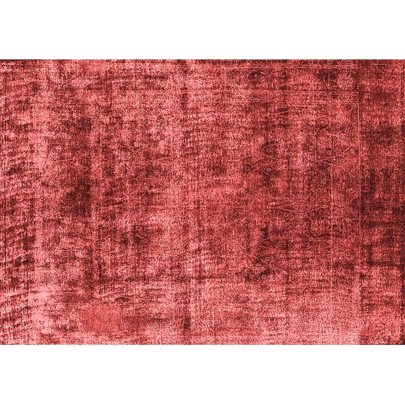 Ahgly Company Indoor Rectangle Oriental Red Industrial Area Rugs, 4' x 6'