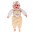 thumbnail image 1 of 20 '' (52cm) Muñeca recién nacida de vinilo Reborn Boy Doll de simulación - Ropa amarilla, 1 of 6