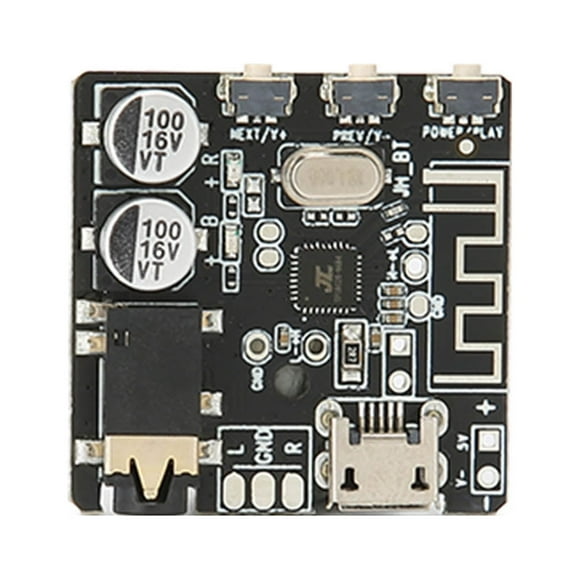 Audio Receiver Board,Bluetooth 5.0 Audio Receiver Audio Receiver Supplies Stereo Audio Amplifier Module Professionally Tested