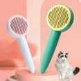 thumbnail image 4 of ACDANC Cat Brush Gentle Cat Brush for Shedding Rounded Anti-Static Cat Grooming Supplies,White, 4 of 4