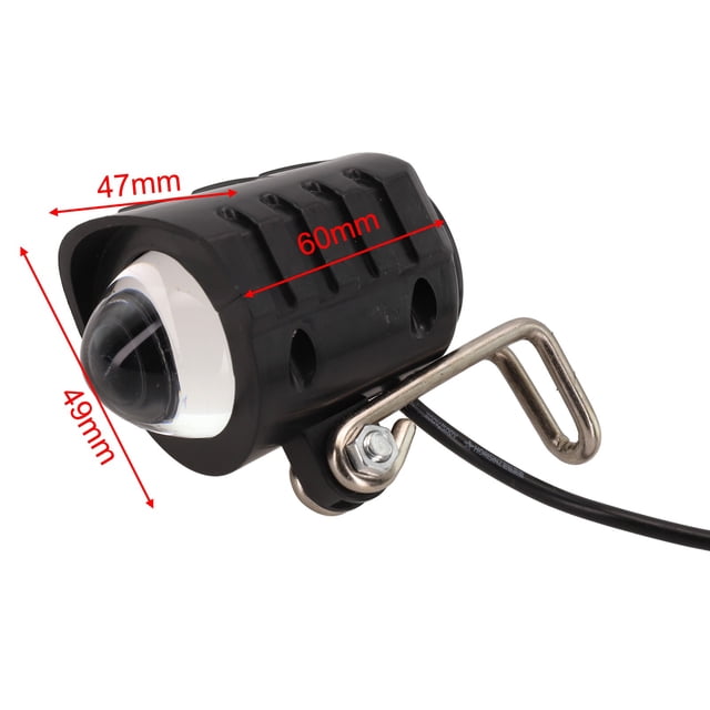 Electric Car Led Headlights Aluminum Alloy Headlights With Lens Lights