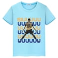 thumbnail image 4 of Camiseta personalizada de manga corta con estampado de letras de Ronaldo 2024, ropa de verano, ropa informal para niños, 4 of 4