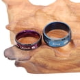 thumbnail image 3 of Her King Wedding Bands Men's Stainless Steel Ring Couples Anniversary Engagement Promise Rings Y1314 (Size 11), 3 of 7
