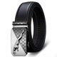thumbnail image 2 of Cinturón de cuero de alta gama con hebilla automática para hombre, cinturón de piel de vaca pura para negocios, cinturón casual para hombre, 2 of 2
