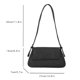 thumbnail image 3 of Bolsos de mano para mujer Bolsos de noche de mezclilla informales Bolso de axila femenino de color sólido portátil Likrtyny Para Estrenar, 3 of 3