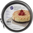thumbnail image 1 of Wilton Springform Cake Pan - Perfect for Making Cheesecakes, Deep Dish Pizzas, Quiches and More with an Easy Release Springform Pan, Steel, 6 x 2.75-In., 1 of 2
