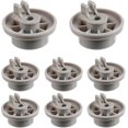 thumbnail image 1 of 8 Pcs 165314 Dishwasher Wheels Lower Rack, 1 of 5