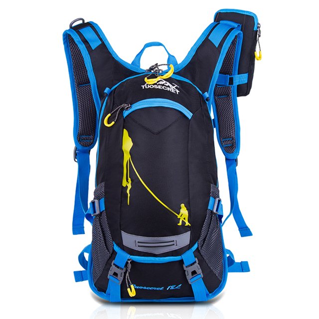 Mochila Para Bicicleta Hombres Mujeres Camping Senderismo Mochila Deportes al aire libre Dayback Nylon Mochila para correr