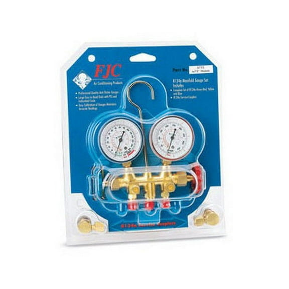 FJC 6715B R134a Brass Manifold