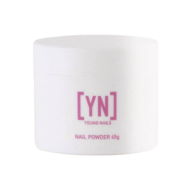 Polvo Acrylic Core Powder Young Nails, autonivelante, 45 g, color rosa