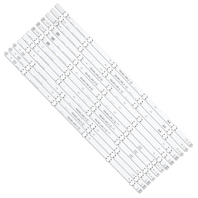 Tiras de Retroiluminación LED GuuYebe 65UJ63 para TV de 65 Pulgadas UHD