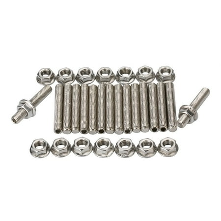 

Tangnade Stainless Steel Exhaust Manifold Reinforcement Retaining Bolt Suite For Ford Shipping on Time