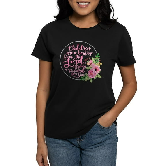 CafePress - Children Heritage Women's Dark T Shirt - Women's Traditional Fit Dark T-Shirt