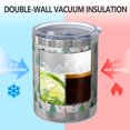 thumbnail image 2 of 12oz Tumblers Gray Christmas Tree Pattern Vacuum Insulated Stainless Steel Travel Tumbler Cups Mug with Lid and Straw for Beer,Coffee,Beverages with Cleaning Brush for Cold & Hot Drinks, 2 of 5
