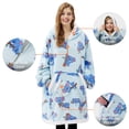 thumbnail image 3 of Sudadera con capucha Giggling Getup Koala Sherpa de forro polar, 3 of 8