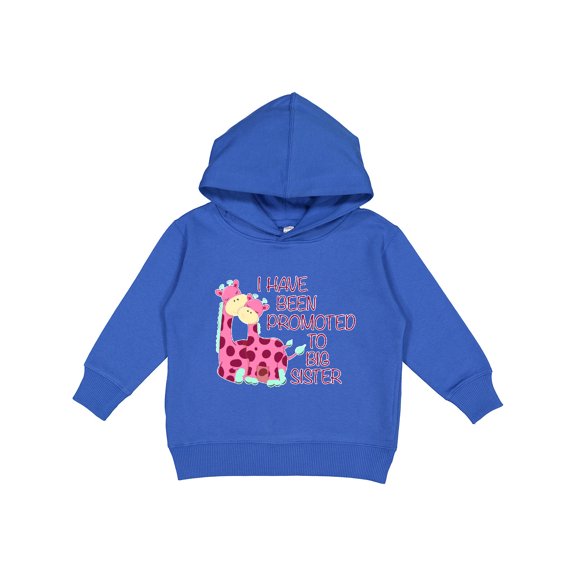 Inktastic I Have Been Promoted to Big Sister Pink Toddler Hoodie