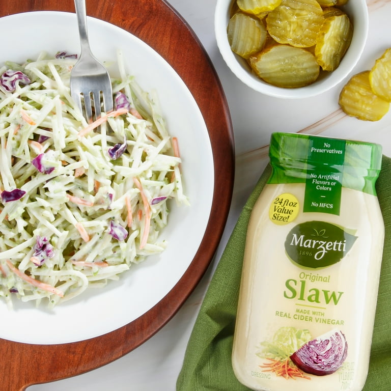 Marzetti Original Slaw Refrigerated Salad Dressing, 24 Fluid oz Jar -  Walmart.com