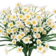 thumbnail image 1 of Autumn Clearance 8 Bundles Artificial Daisy Mums Flowers Outdoor Fall Flowers For Decoration No Fade Autumn Flower Garden Porch Window Box, 1 of 4