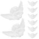thumbnail image 4 of KAKOWELY 8 piezas de cabeza de ángel para baby shower, decoración de resina en miniatura, recuerdos para baby shower, 4 of 4
