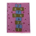 thumbnail image 2 of lionlar 1/12 Dollhouse Toy Mini Silk Rug Hopscotch Carpet Embroidery Cloth Mat Accessory, 2 of 7