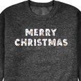 thumbnail image 3 of Disney Winnie The Pooh - Merry Christmas Characters Fill - Men's Crew Neck Fleece Pullover, 3 of 6