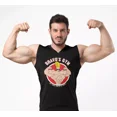thumbnail image 1 of Playera Deportiva Tank Top Sin Mangas Johnny Bravo Gym, 1 of 2