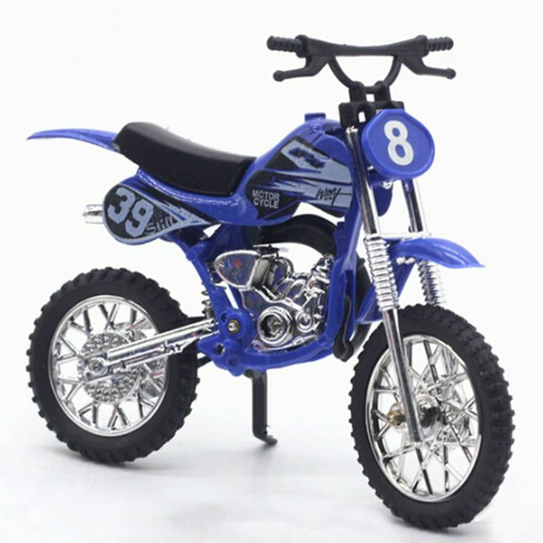 Fule Supercross,1:18 Scale Die-Cast Motorcycles Model, Toy Moto Bike for  Kids and Collectors Ages 3 and up(Green)