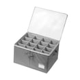 thumbnail image 3 of Caja organizadora de zapatos Gris, 3 of 9