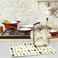 thumbnail image 2 of GZHJMY Stylish Cute Cats Butterfly Absorbent Dish Drying Mat Microfiber Kitchen Countertop Table Protector Multi-Purpose Counter Rack Sink Drainer Pad (16" x 18"), 2 of 6