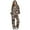 Camo Forest Leaf Print, variant on SCRAWLGOD Camo Forest Leaf Print Women's 2 Piece Outfits Long Sleeve Pullover Loose Sweatshirt Wide Leg Pants with Pockets Turtleneck Sweatsuit Loungewear Set, XS