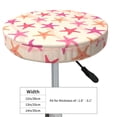 thumbnail image 2 of Goofa Starfish Printed Stool Covers Round, Waterproof Round Bar Stool Covers Anti-Slip Round Bar Stool Seat Cover with Elastic Bands Durable -13 inch, 2 of 7
