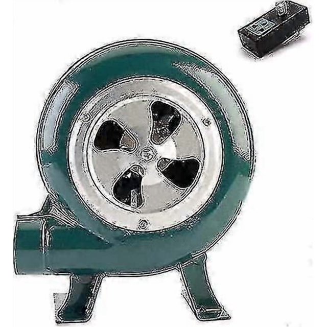 Electric Blacksmith Forge Blower - With Governor - Bbq Fireplace Fan - Centrifugal Barbecues Blower,60w N