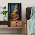 thumbnail image 5 of Qisvanset Framed Canvas Wall Art 12x16 Inch Sunlit Misty Forest Path Tranquil Nature Decor, 5 of 5