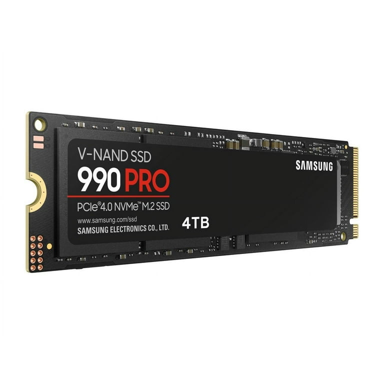 SAMSUNG 990 PRO M.2 4TB NVMe Internal SSD, PCI-E Gen 4.0 x4