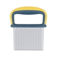 thumbnail image 1 of Stainless Steel Wavy Crinkle Cutting Tool With PP Handle, Wavy Blade Chips Cutter  Potato Cutter With Wavy Edge For Potatoes, 1 of 8