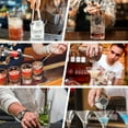 thumbnail image 3 of Yeacher 10pcs Bar Cocktail Set Drink Making Shaker Kit Stainless Mixer Making Gift with Bamboo Rack, 3 of 8