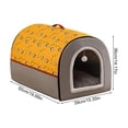 thumbnail image 4 of Casa para gatos Winters, cabina para gatos tipo nido impermeable, refugio para cachorros con materiales de buena calidad al aire libre, casa para gatos para uso en múltiples escenarios Winte, 4 of 5