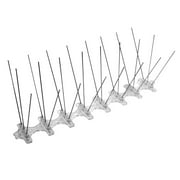 Bird B Gone Stainless Steel Bird Spikes for Pigeon Control, 5 Wide, 6 ft BBGMM200156