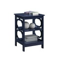 thumbnail image 2 of Convenience Concepts Omega End Table with Shelf, Cobalt Blue, 2 of 5