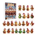 thumbnail image 1 of LUVCLS Calendario de Adviento de 24 días para las vacaciones de Navidad Calendario de cuenta regresiva Chicken Fast, 1 of 7