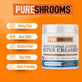 thumbnail image 5 of Original Functional Coffee Creamer w/ Coconut Milk Powder, MCT Oil & Lion’s Mane, Reishi, Chaga, Maitake, Turkey Tail, Cordyceps-Stress Relief, Immunity Boost, Vegan, Dairy Free 120g/4.23oz, 5 of 6