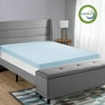 thumbnail image 5 of Delara King 2" Gel Memory Foam Mattress Topper, High-Density, Ventilated, Plush Comfort, CertiPUR-US, 78 x 80 in, 5 of 5