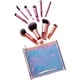 thumbnail image 5 of Juego de 10 mini brochas de maquillaje, kit portátil de viaje para cosméticos, herramientas de maquillaje prácticas., 5 of 12