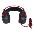 thumbnail image 4 of Mecanografíe las auriculares del juego de C ajustables con alambre sobre los auriculares del juego del oído con la luz del micrófono LED, 4 of 8