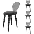 thumbnail image 1 of Fohfurniture Sillas de Comedor Transparentes Set de 4, Policarbonato con Cojín , Estilo Ghost Moderno para Cocina, Sala o Eventos, 1 of 5