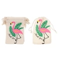 thumbnail image 2 of 10pcs Gracias Bolsa de La Joyería Del Del Del Del Flamenco Del para de - Flamenco, 10pcs 15 Yotijar Bolsa de dulces con cordón, 2 of 10